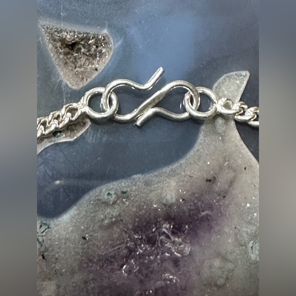 Boho Style Necklace with Natural Dendritic Agate and Biwa Pearls - Picture 6 of 8